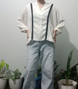 Oversized Blouse Shirt Top