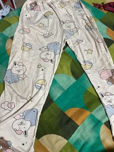 Women Pink Printed Lower For Cotton