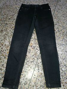 Black Formal Regular Denim
