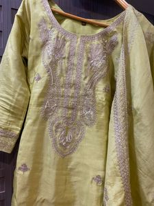 Elegant Embroidered Kurta Set