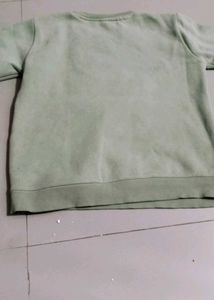 Cute Embroidered Bunny &amp; Floral Sweatshirt