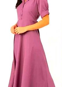Vintage Inspired Purple Dress