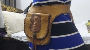 Vintage Original Leather Waist Utility Belt