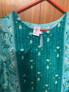 Floral Print Kurta