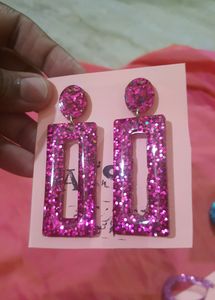 BEAUTIFUL HANDMADE RESIN EARINGS
