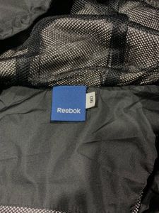 Reebok Black Windbreaker Jacket