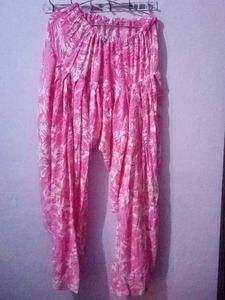 Salwar Kameez Kurta Set Pink Gulabi Safed 2xl