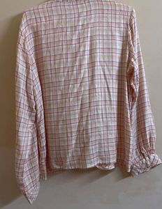Women Casual Pink Shirt (XL)