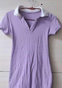 Lilac Mini Dress