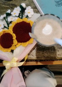 Crochet Sunflower Bouquet