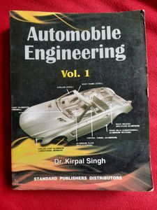 Automobile Engineering Vol 1