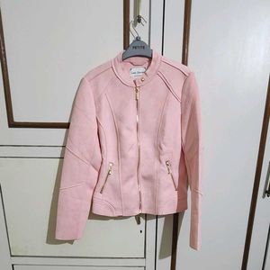 Latin Quarters Pretty Pink Suede  Jacket