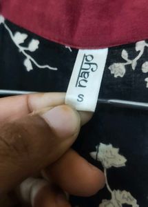 Floral Print Flared Kurta Dress 🖤🌼🌼