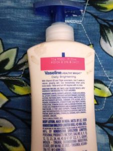 Vaseline Brightening Moisturizer