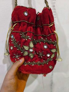 Bridal Jewellery Storage Bag.
