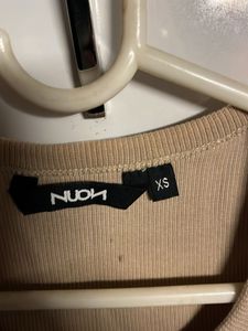 Y2k beige Tank top from Westside