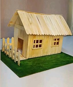 Hand Made Craft With Ice Cream Stick