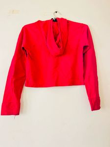 Red Graphic Print Top