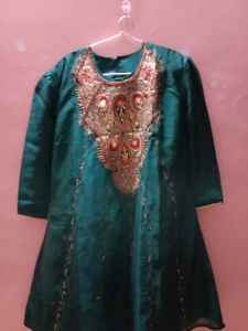 Elegant Green Kurta Set