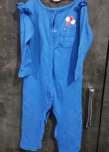Babyoye Full Sleeves Romper For Baby Girls