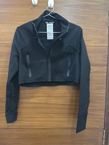 Black Cropped Jacket