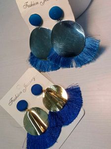 circular disc, stud, and a tasse