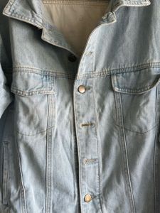 Unisex Denim Jacket with Twist at back