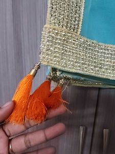 Sea Blue Dupatta