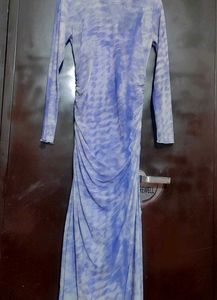 Levender Color Dress For 36 Bust