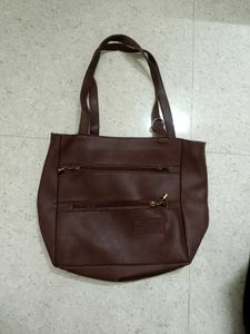 Brown Tote Bag