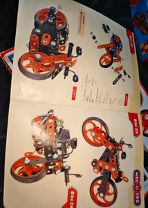 MEC-O-TEC Bike 2 Metal Construction Set