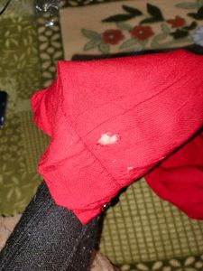 Metro Fashion Brand Red Shirt With Thread Embroide