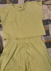Cute Green Co-ord Set