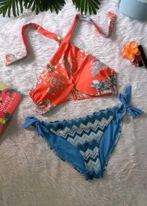 Very Beautiful Halter Neck Pretty Bikini Set 👙