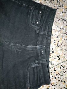Black Formal Regular Denim