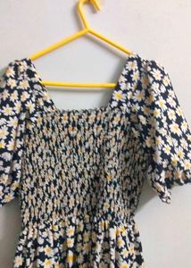 Floral Print Gown