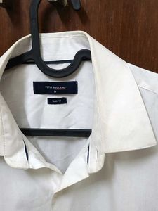 Plain White Formal Shirt