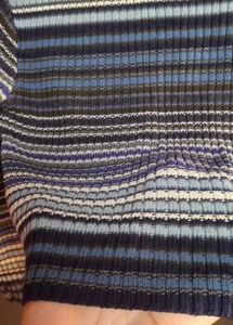 Striped Knit Sweater