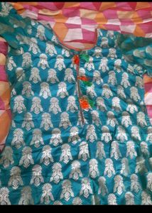 Banarsi Silk Kurta With Pant
