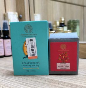 Combo Of Forest Essentials Bath Soaps