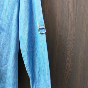 Blue Denim Shirt For Women | Bust 42