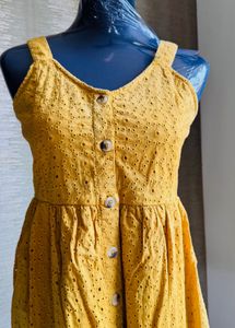 Mustard Staple Summer Dress