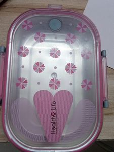Pink Floral Bento Box