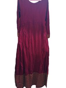 Elegant Maroon Kurta Set