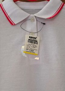 Stylish White Polo Shirt