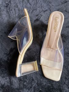 One Time Used Transparent Heels 👠