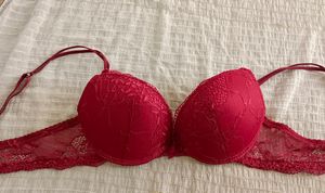 Wine Colour Net Padded Bra And Panty Set