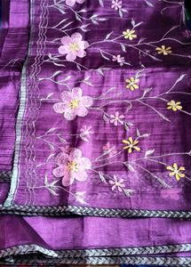 Purple 💜 Saree
