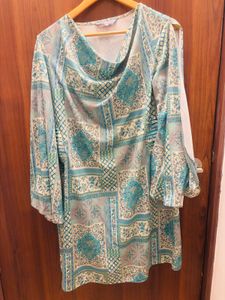 Patterned Mini Dress