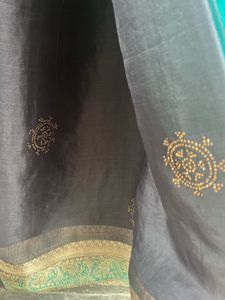 Old Organza Beautiful Partywear Saree